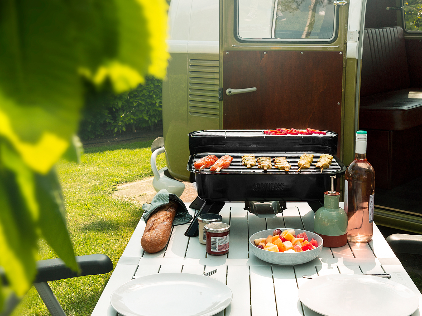 Barbacoa Electrica Y Carbon En Oferta Híbrido Portátil Para Carbón Vegetal Y Barbacoa Eléctrica Gran Superficie Barbacoa